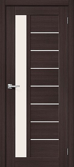 Межкомнатная дверь, Порта-27 Wenge Veralinga, Эко Шпон, Wenge Veralinga