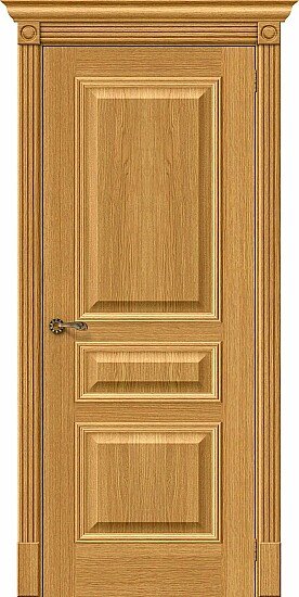 Межкомнатная дверь, Вуд Классик-14 Natur Oak, Шпон, Natur Oak