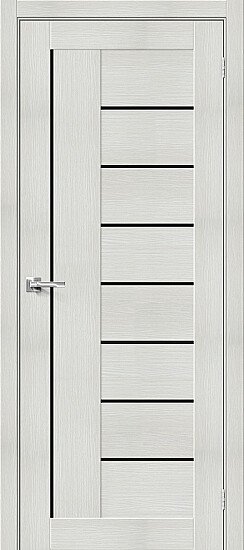 Межкомнатная дверь, Порта-29 Bianco Veralinga, Эко Шпон, Bianco Veralinga