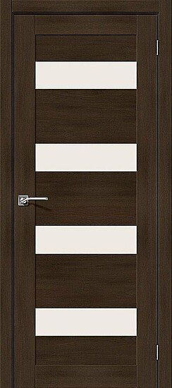 Межкомнатная дверь, Легно-23 Dark Oak, Эко Шпон, Dark Oak