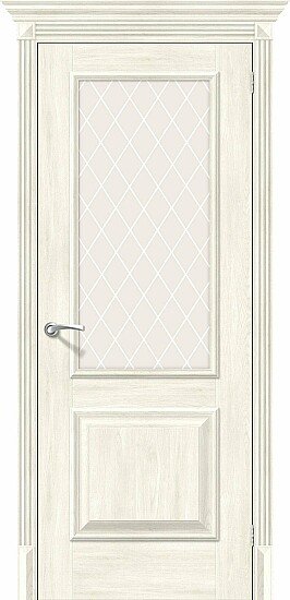 Межкомнатная дверь, Классико-13 Nordic Oak, Эко Шпон, Nordic Oak