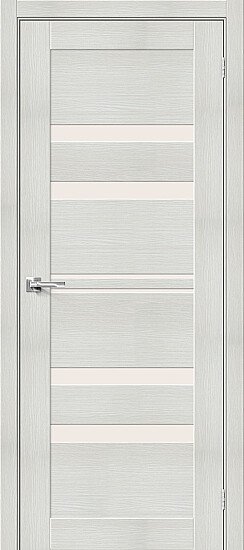 Межкомнатная дверь, Порта-30 Bianco Veralinga, Эко Шпон, Bianco Veralinga