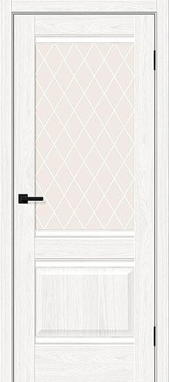 Межкомнатная дверь, Прима-3 White Dreamline, Эко Шпон, White Dreamline