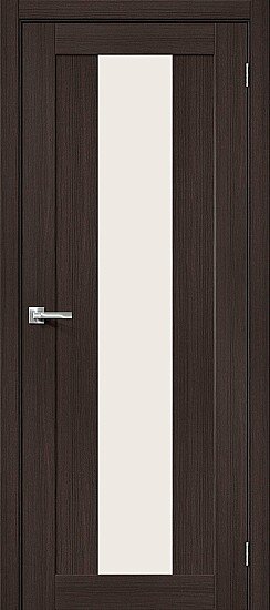 Межкомнатная дверь, Порта-25 Wenge Veralinga, Эко Шпон, Wenge Veralinga