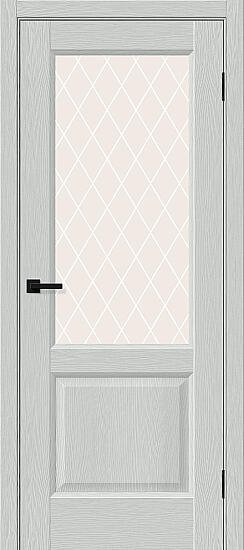 Межкомнатная дверь, Неоклассик-33 Grey Wood, Эко Шпон, Grey Wood