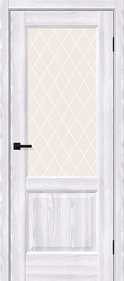 Межкомнатная дверь, Неоклассик-33 Riviera Ice, Эко Шпон, Riviera Ice