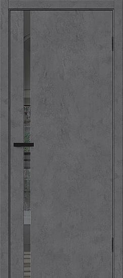 Межкомнатная дверь, Браво-1.55 Slate Art, Эко Шпон, Slate Art