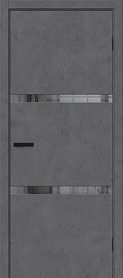 Межкомнатная дверь, Браво-2.55 Slate Art, Эко Шпон, Slate Art