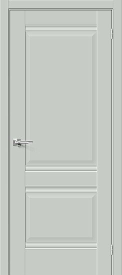 Межкомнатная дверь, Прима-2 Grey Matt, Эмалит, Grey Matt