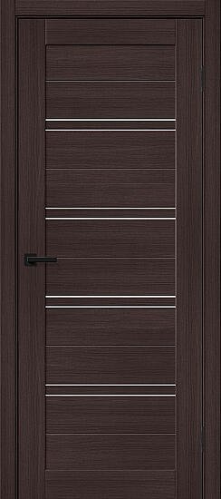 Межкомнатная дверь, Браво-28 Wenge Melinga, Эко Шпон, Wenge Melinga