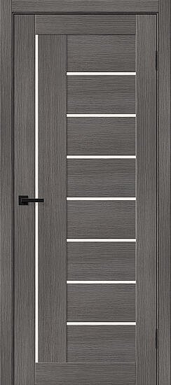 Межкомнатная дверь, Браво-29 Grey Melinga, Эко Шпон, Grey Melinga