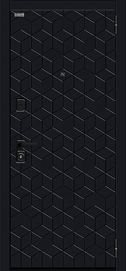 Входная дверь, Кьюб (RBE) Total Black/Super White, Total Black/Super White