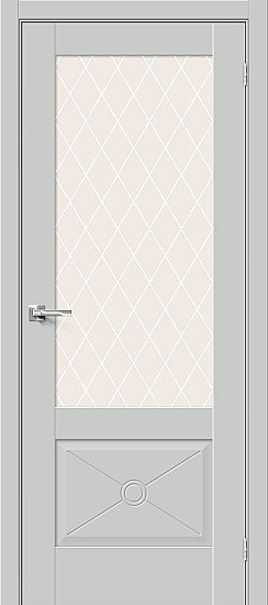 Межкомнатная дверь, Прима-13.Ф2.0.0 Grey Matt, Эмалит, Grey Matt