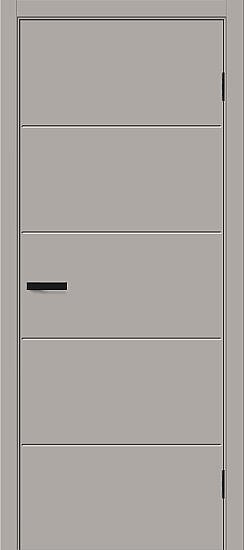 Межкомнатная дверь, Граффити-2.Д Grey Pro, Винил, Grey Pro