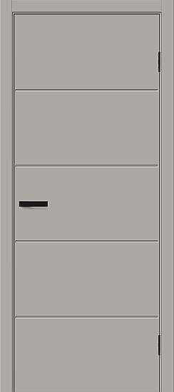 Межкомнатная дверь, Граффити-1.Д Grey Pro, Винил, Grey Pro