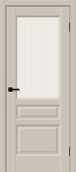 Межкомнатная дверь, Неоклассик-35 Cream Silk 169-0392, ПЭТ, Cream Silk
