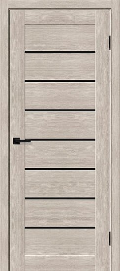 Межкомнатная дверь, Браво-22 Cappuccino Melinga 153-4327, Эко Шпон, Cappuccino Melinga