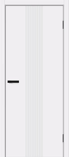 Межкомнатная дверь, Граффити-21 White Pro, Винил, White Pro