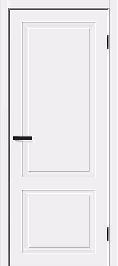 Межкомнатная дверь, Граффити-42 White Pro, Винил, White Pro