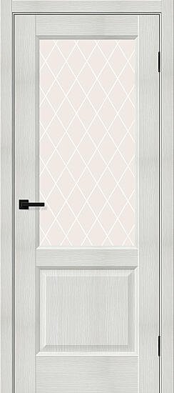 Межкомнатная дверь, Неоклассик-33 Bianco Melinga, Эко Шпон, Bianco Melinga