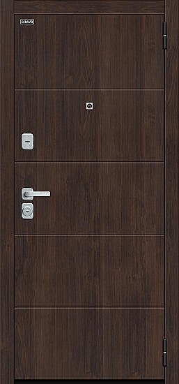 Входная дверь, Прайм/BChrome Almon/Cappuccino Melinga, Almon/Cappuccino Melinga