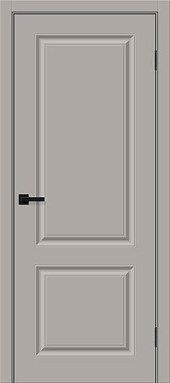 Межкомнатная дверь, Скинни-12 Grey Pro, Винил, Grey Pro