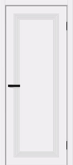 Межкомнатная дверь, Граффити-20 White Pro, Винил, White Pro