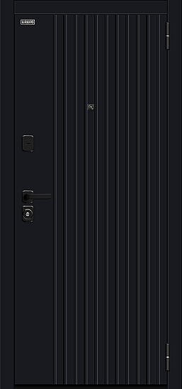 Входная дверь, Джентл/SBlack Black Shell/White Silk, Black Shell/White Silk