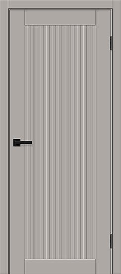 Межкомнатная дверь, Браво-50 Grey Pro, Винил, Grey Pro