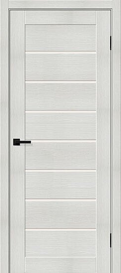 Межкомнатная дверь, Браво-22 Bianco Melinga, Эко Шпон, Bianco Melinga