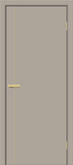 Межкомнатная дверь, Браво-0.10.П (SG:P3) Clay Silk, ПЭТ, Clay Silk