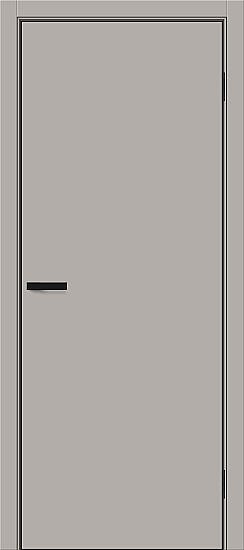 Межкомнатная дверь, Браво-0.А Grey Silk, ПЭТ, Grey Silk