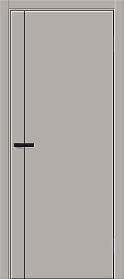 Межкомнатная дверь, Браво-0.10.А Grey Silk, ПЭТ, Grey Silk