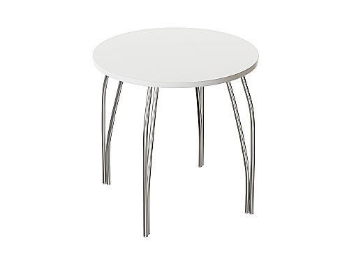 Мебель, Стол обеденный круглый TLC-2.2 (ОС-11) White In 2S, White In 2S