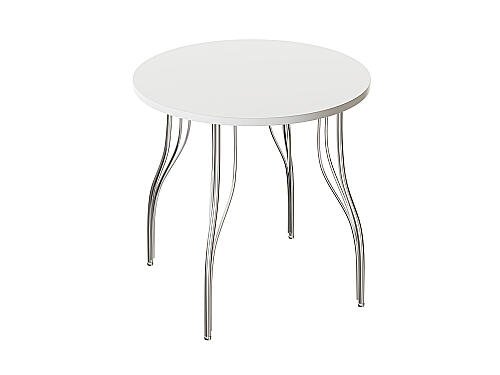 Мебель, Стол обеденный круглый TLC-2.2 (ОС-12) White In 2S, White In 2S