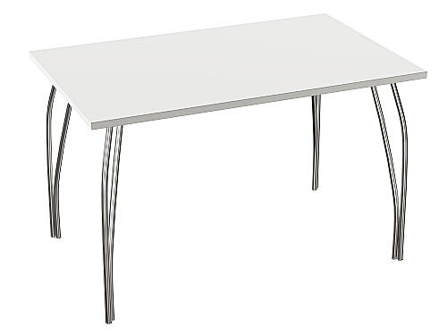 Мебель, Стол обеденный прямоугольный TLC-1.2 (ОС-11) White In 2S, White In 2S