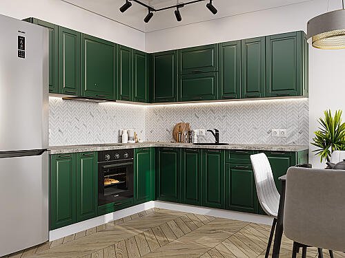 Кухня, Дублин-02 Special Green, Special Green