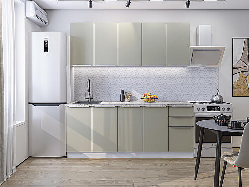 Кухня, Фьюжн-11 Silky Grey, Silky Grey