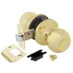 Фурнитура, Ручка защелка DK672 PB-PS (6072 PB-P) (без фик.) золото, Золото