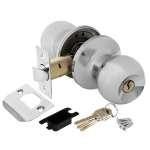 Фурнитура, Ручка защелка DK672 CP-ET (6072 CP-E) (кл./фик.) хром, Хром