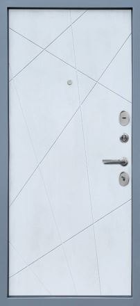 Входная дверь, FlyDoors 3 (Геометрия) 9 см, МДФ-панель