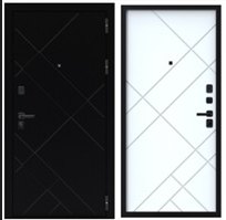 Входная дверь, FlyDoors Аркан Призма 9 см, МДФ-панель